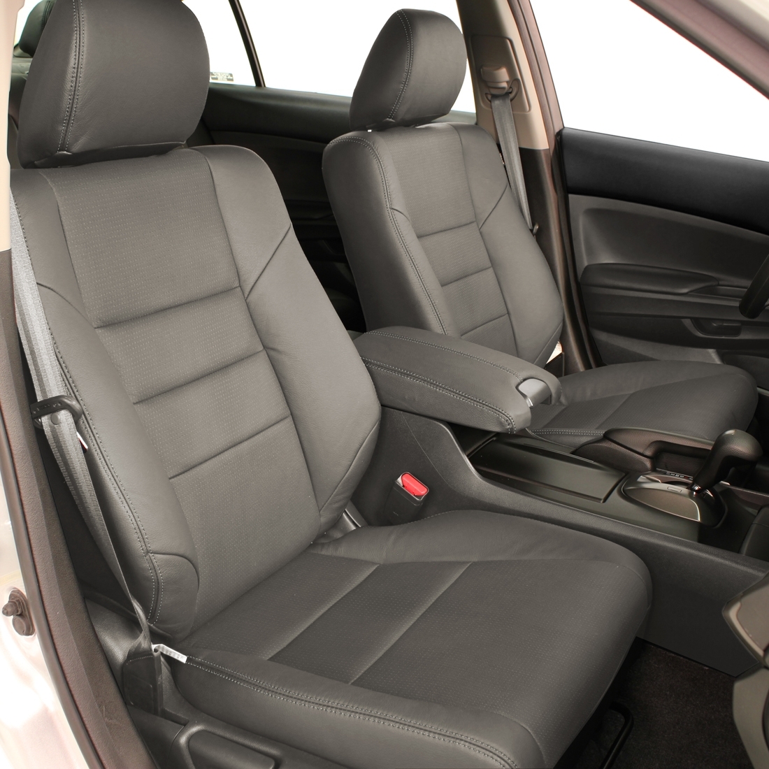 ASH wrap, Perf Body, LT GREY double stitching