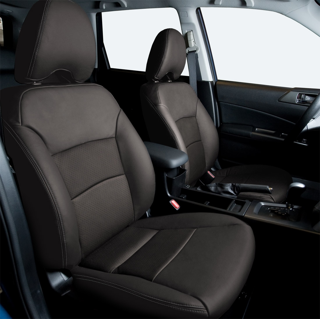 ASH wrap, Perf Inserts, LT GREY double stitching