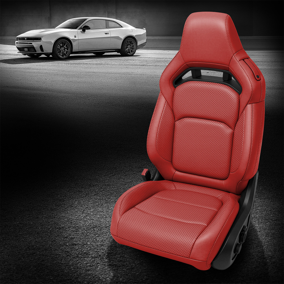 RED wrap, Perf Combo & Wings, RED double stitching
