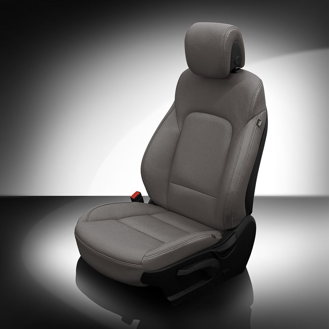 LT GREY wrap, LT GREY double stitching
