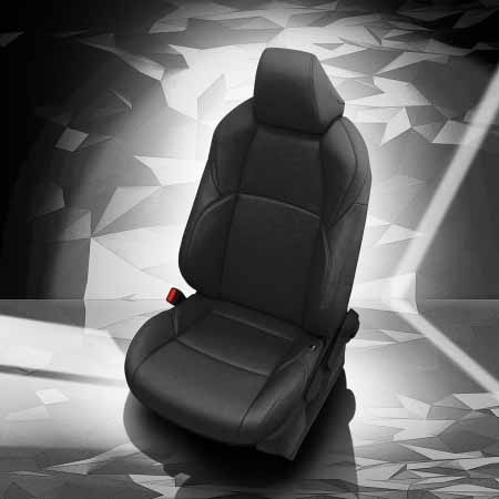 BLACK wrap, Perf Inserts & Wings, BLACK double stitching