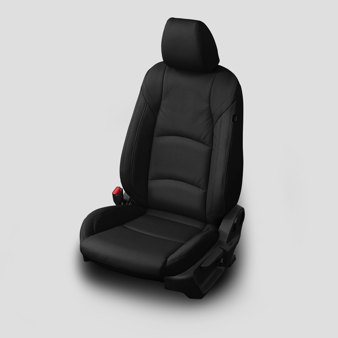 BLACK wrap, BLACK double stitching