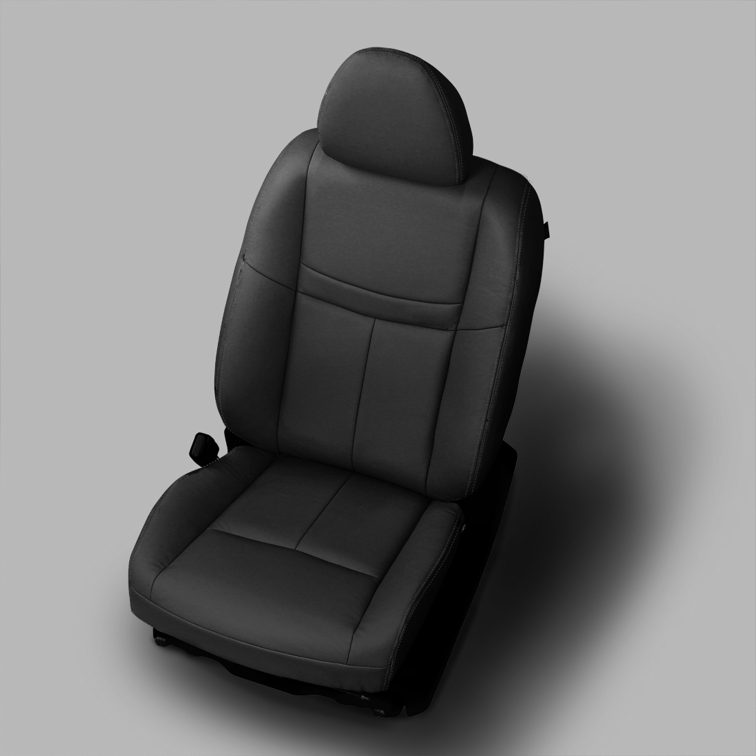 BLACK wrap, BLACK double stitching
