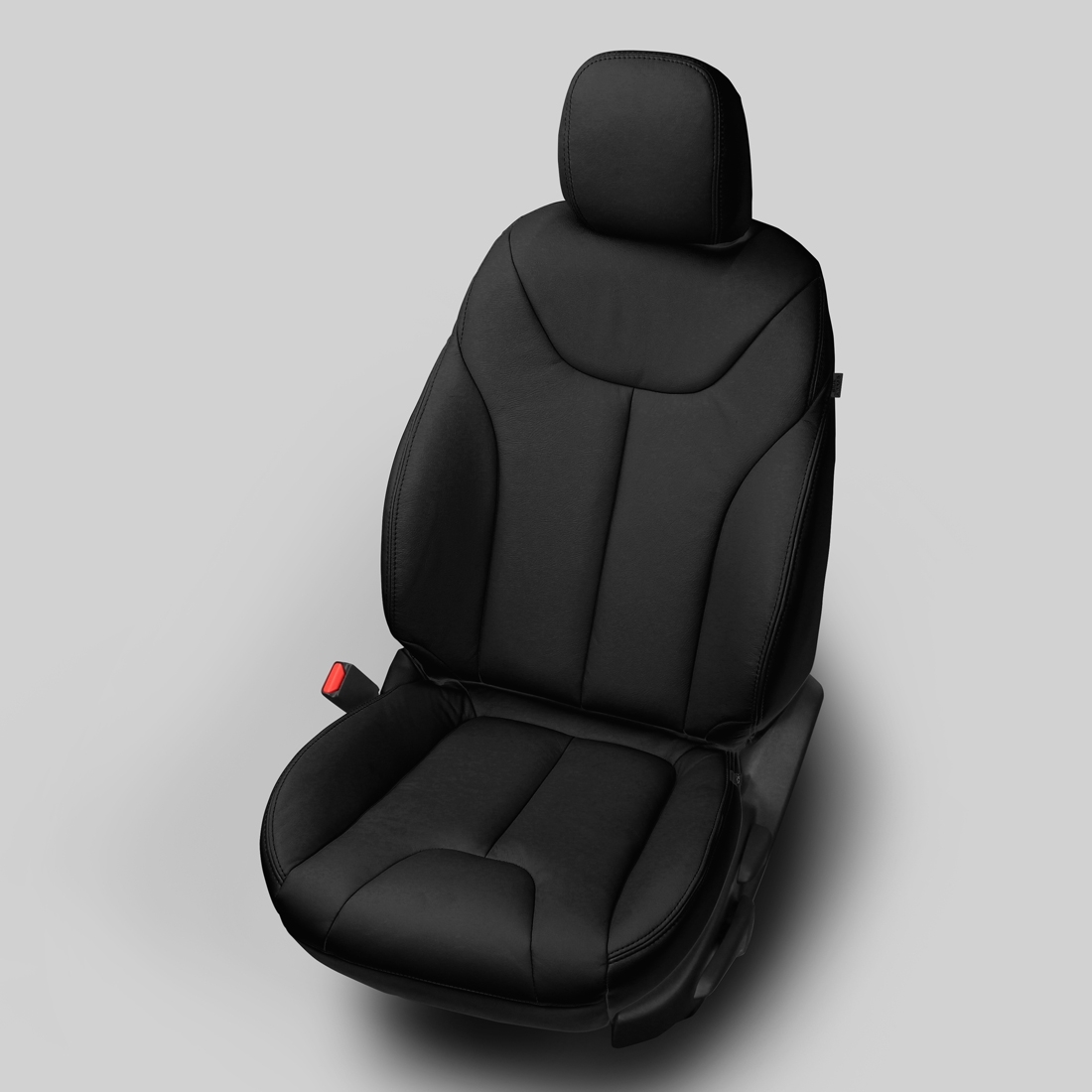BLACK wrap, BLACK double stitching