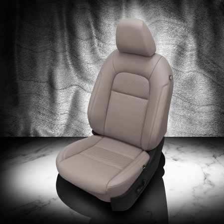 DOVE GREY wrap, Perf Inserts, DOVE GREY double stitching