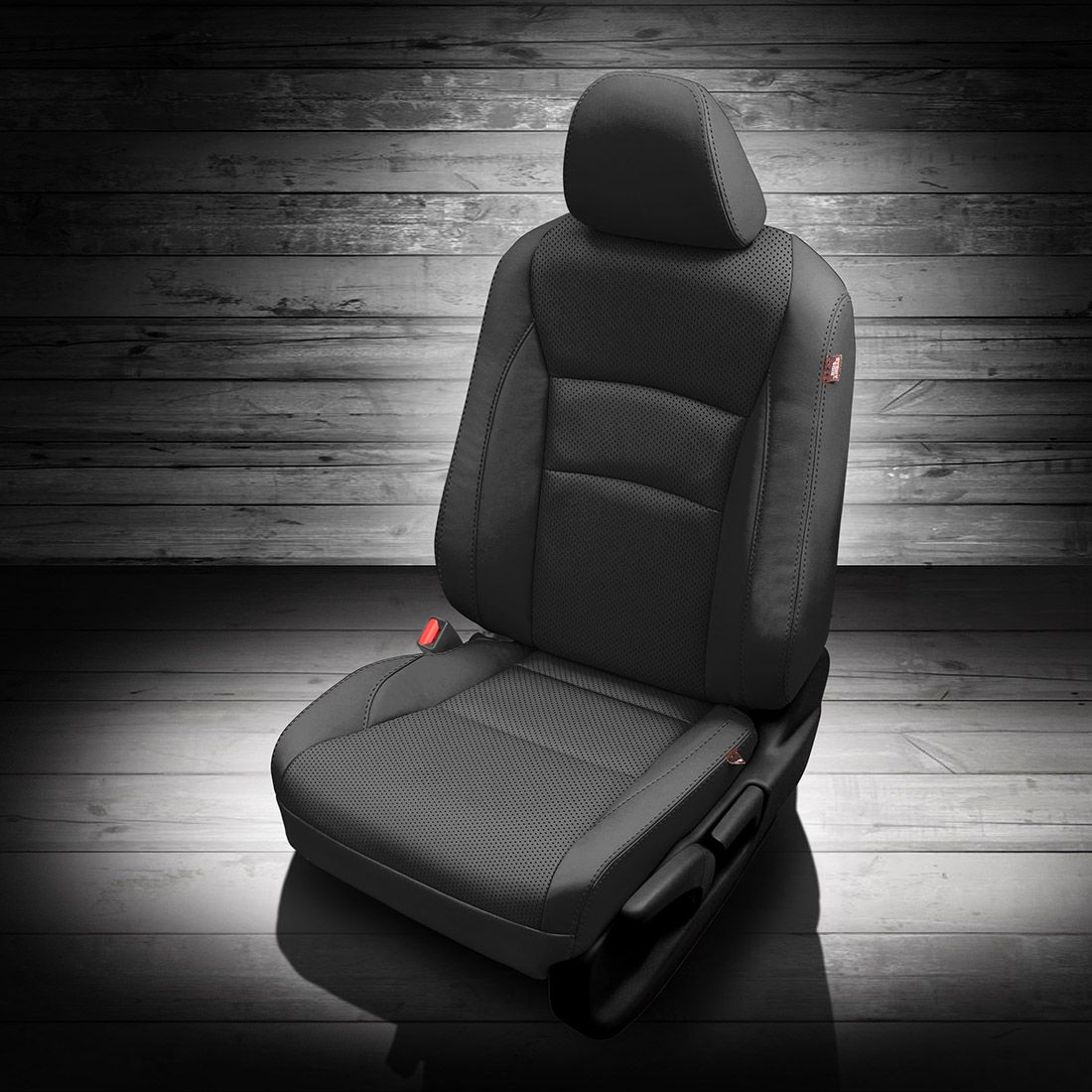 BLACK wrap, Perf Body, BLACK double stitching