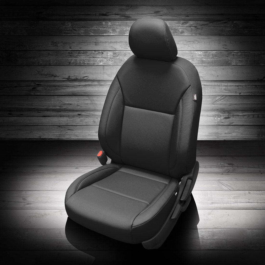 BLACK wrap, BLACK double stitching