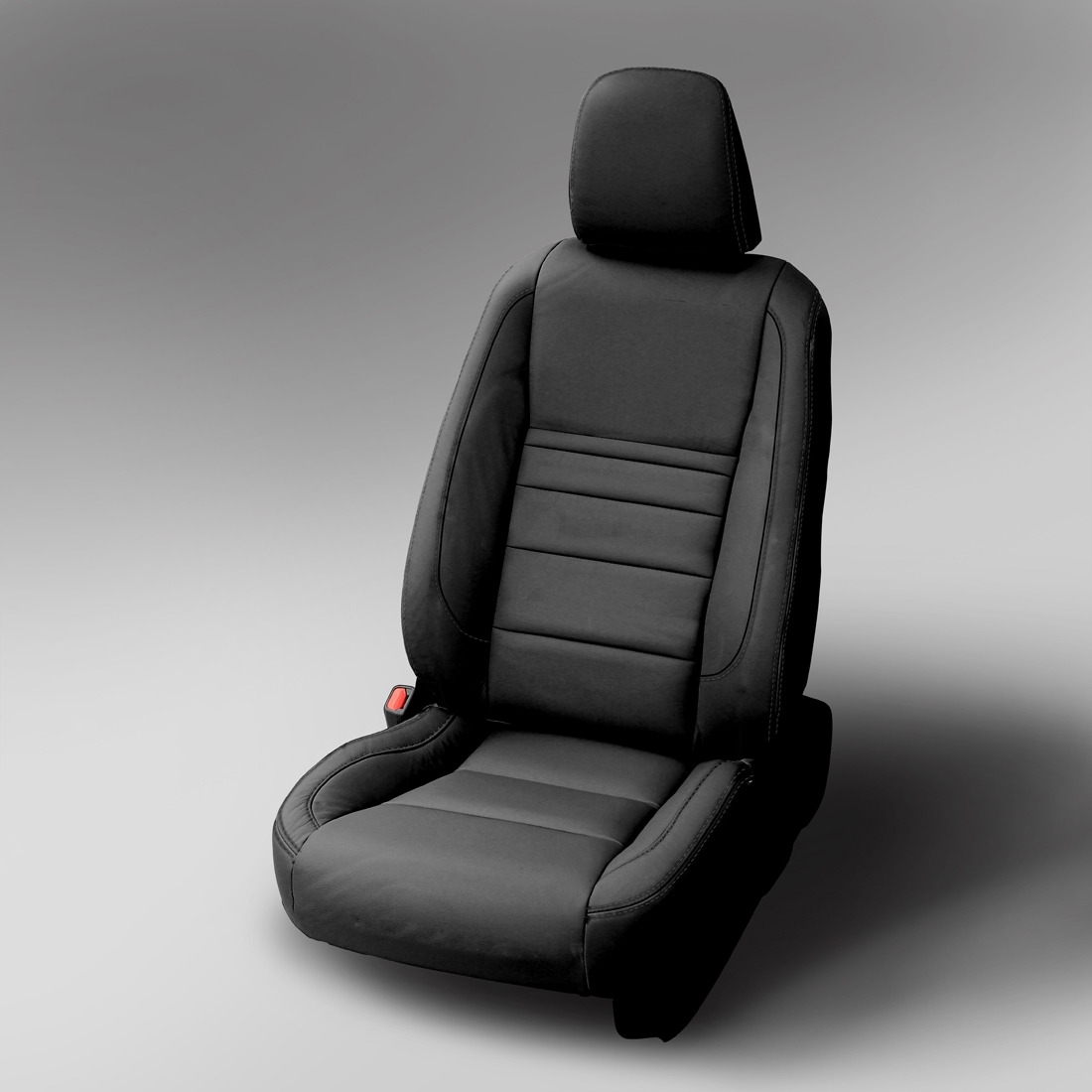 BLACK wrap, BLACK double stitching