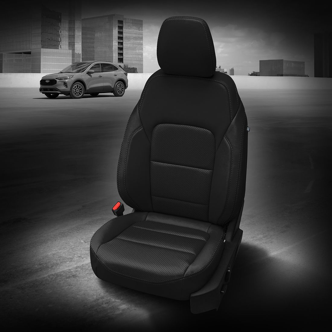 BLACK wrap, Perf Combo, BLACK double stitching