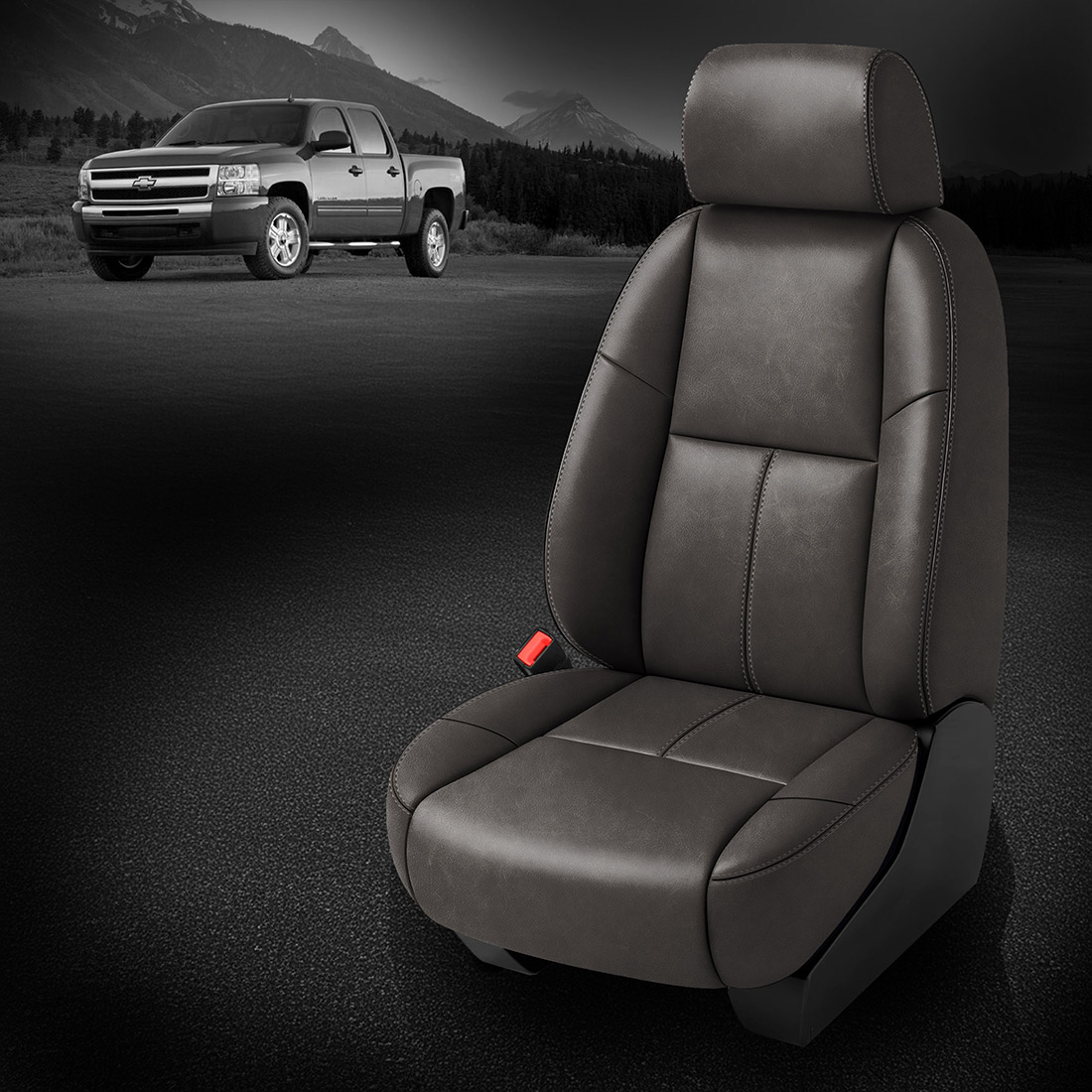 LT GREY wrap, LT GREY double stitching