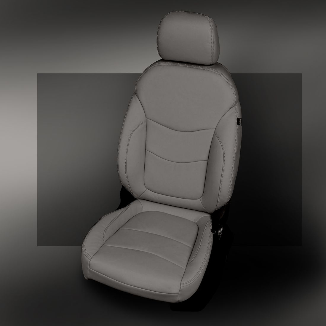 ICE GREY wrap, ICE GREY double stitching