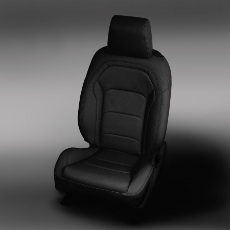 BLACK wrap, BLACK double stitching
