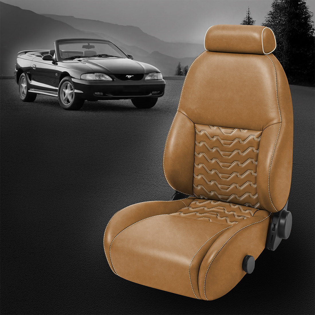 CAMEL wrap, PEARL contrast all stitch, Tek Stitch VALLEYS INSERTS, PEARL TekColor