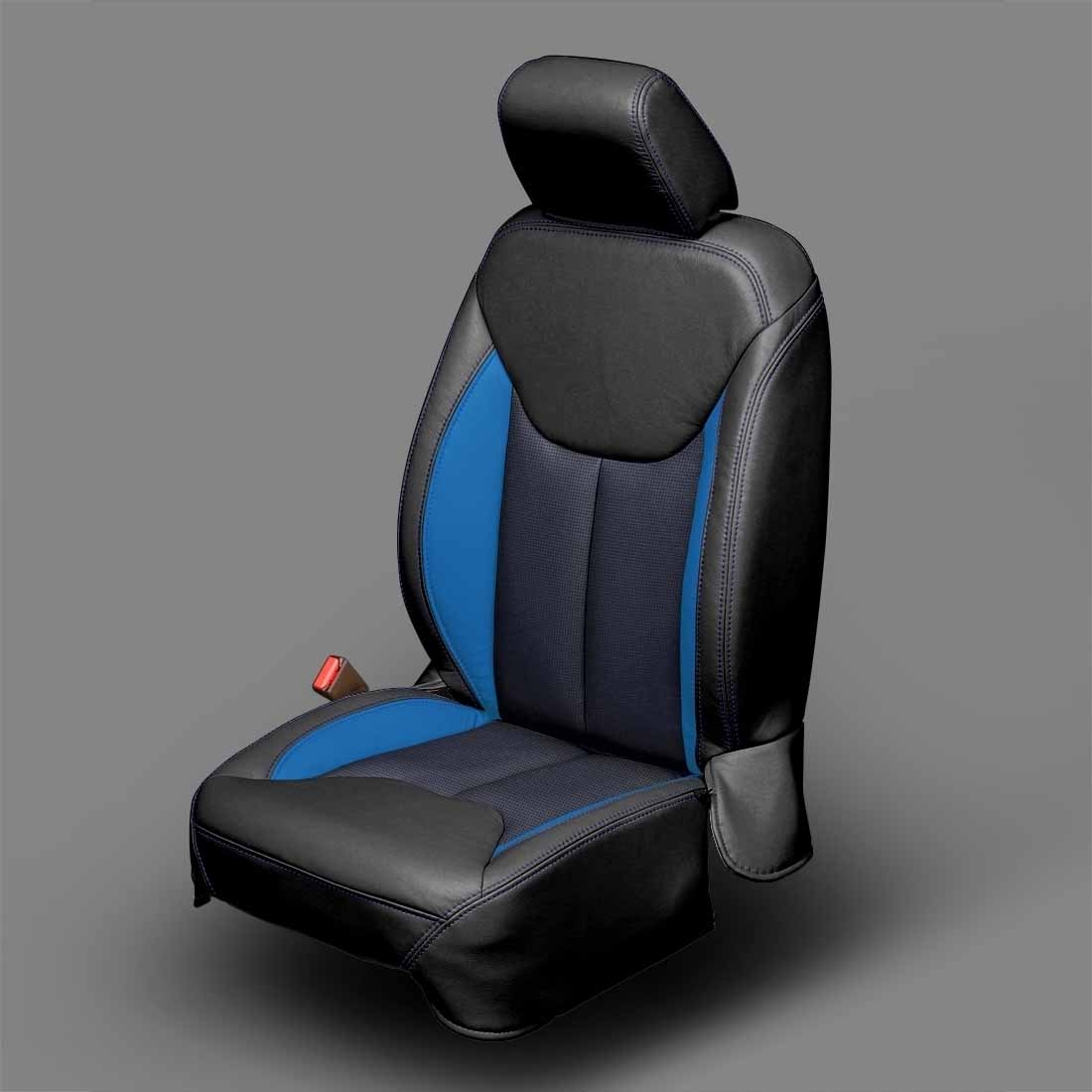 BLACK wrap, BCDA BLUE Insert, COBALT double stitching, COBALT wings