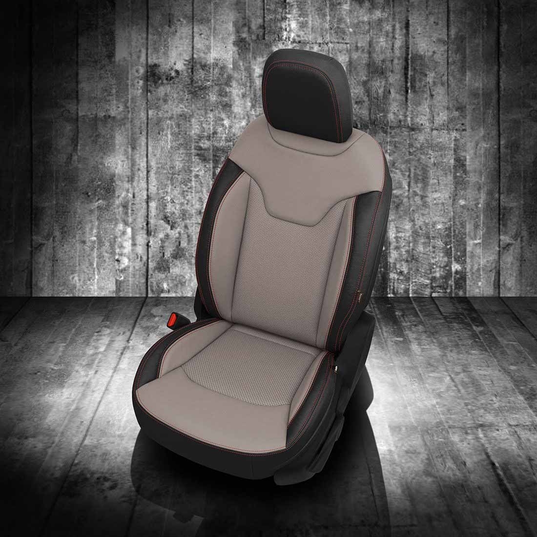 BLACK wrap, DOVE GREY Body, Perf Inserts, RED contrast all stitch, DOVE GREY wings