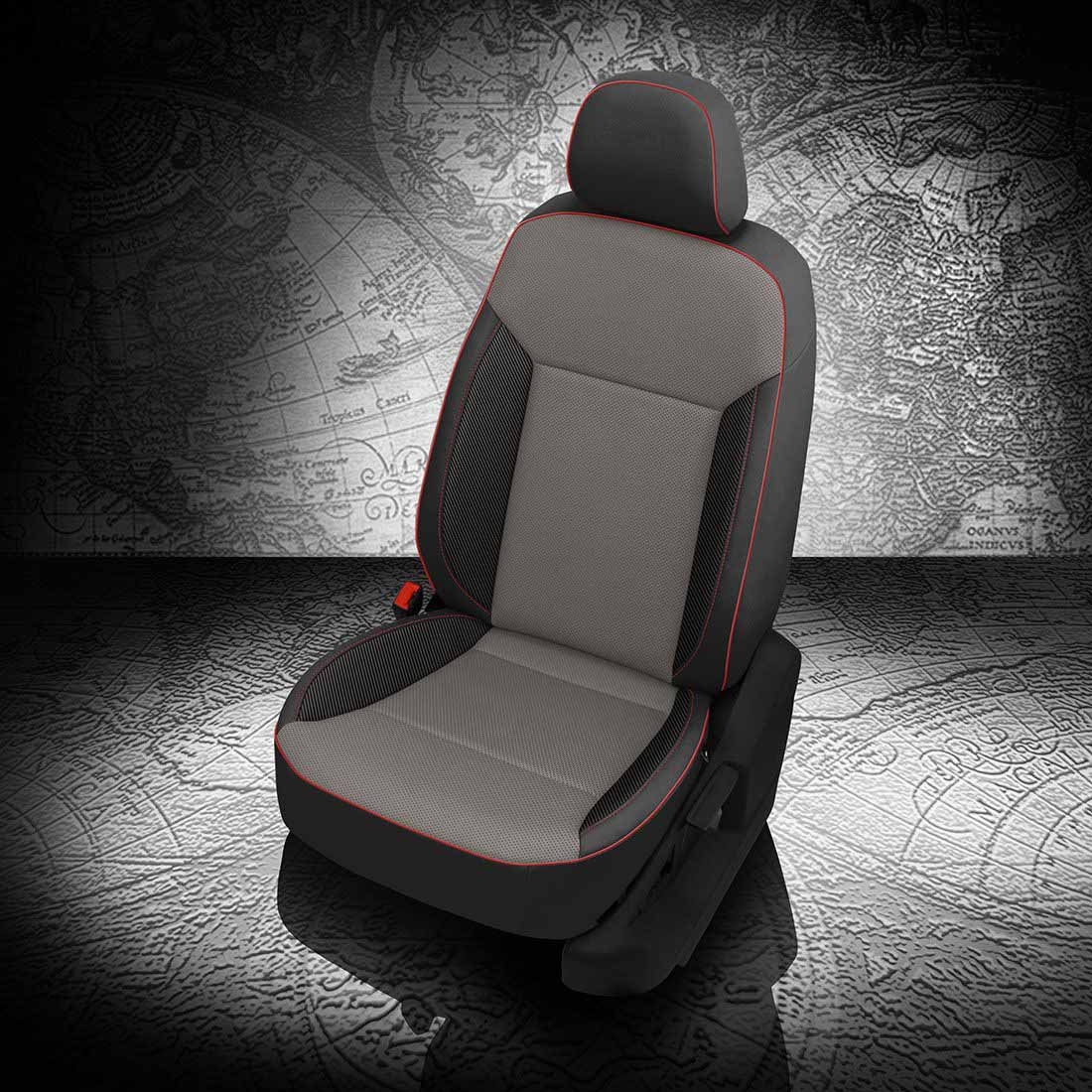 BLACK wrap, ASH Body, Perf Body, RED piping, C SHADOW wings