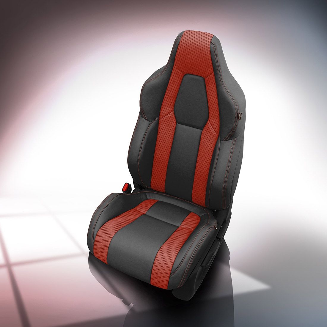 BLACK wrap, CARDINAL Wings, Perf Wings, CARDINAL contrast all stitch