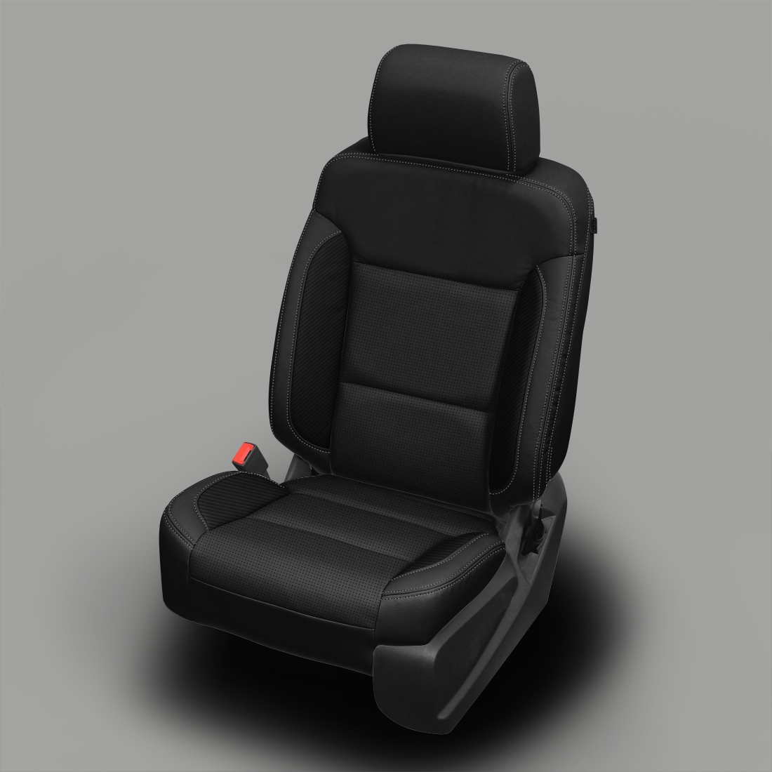 BLACK wrap, BCDA CHARCOAL Combo, SILVER double stitching, C SHADOW wings