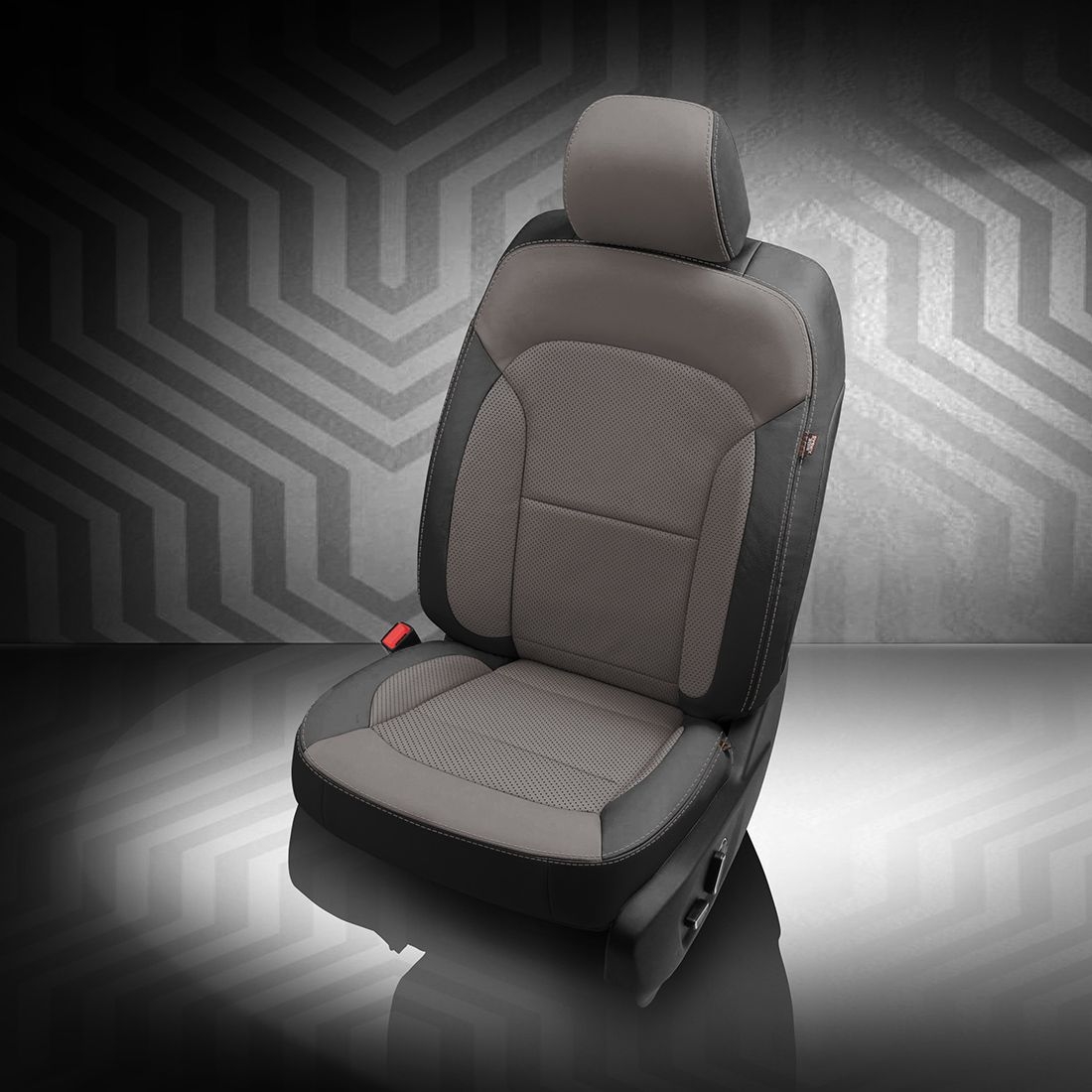 BLACK wrap, STONE Center, Perf Inserts & Wings, STONE contrast all stitch, STONE wings