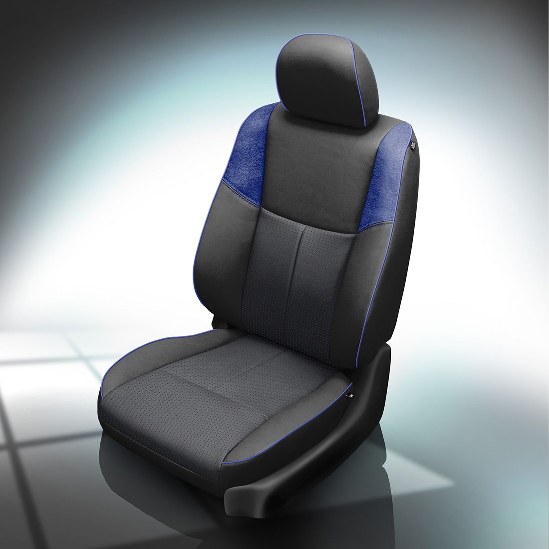 BLACK wrap, BCDA BLUE Combo, COBALT piping, ~3037 SAPPHIRE wings