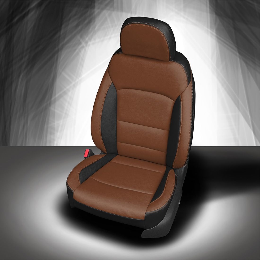 BLACK wrap, MAHOGANY Facing, MAHOGANY contrast all stitch, BLACK wings