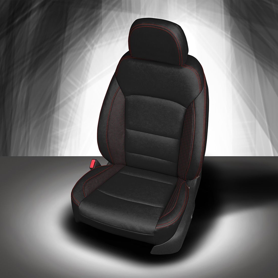 BLACK wrap, BLACK Insert, RED contrast all stitch, BCDA RED wings