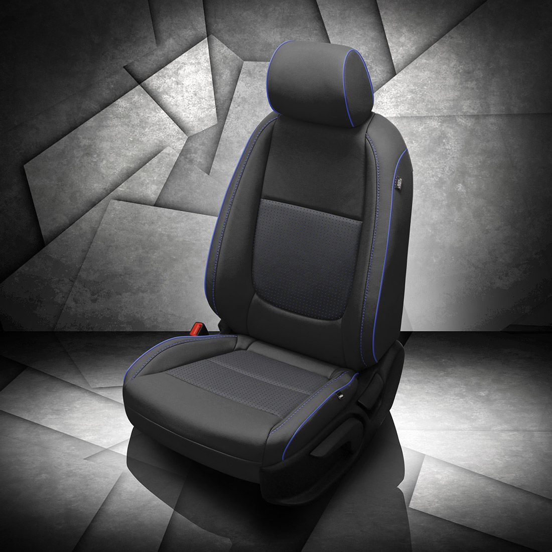 BLACK wrap, BCDA BLUE Insert, COBALT piping