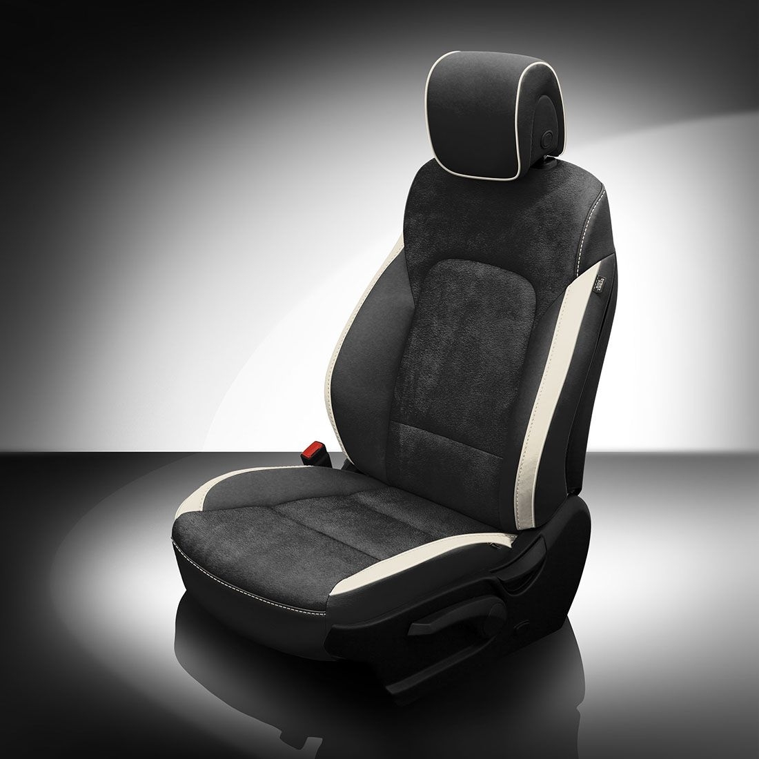 BLACK wrap, ~3030 RAVEN Body, PEARL piping, PEARL wings