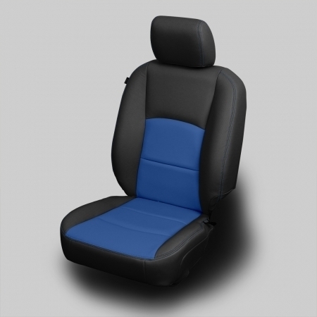 BLACK wrap, COBALT Combo, Perf Wings, COBALT double stitching