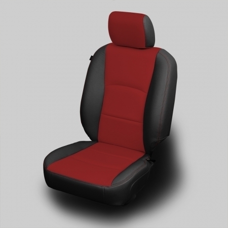 BLACK wrap, CARDINAL Center, Perf Wings, CARDINAL double stitching