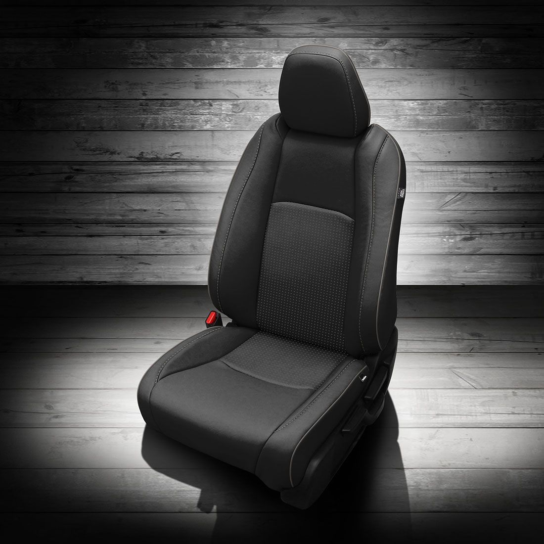 BLACK wrap, BCDA FLINT Insert, LT GREY piping