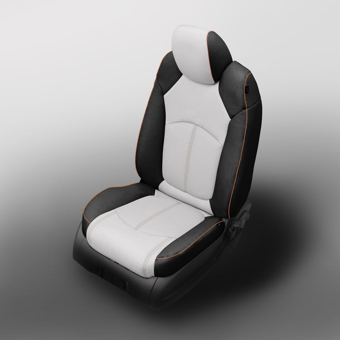 DK GRAPHITE wrap, PEARL Center, Perf Inserts, MAHOGANY piping