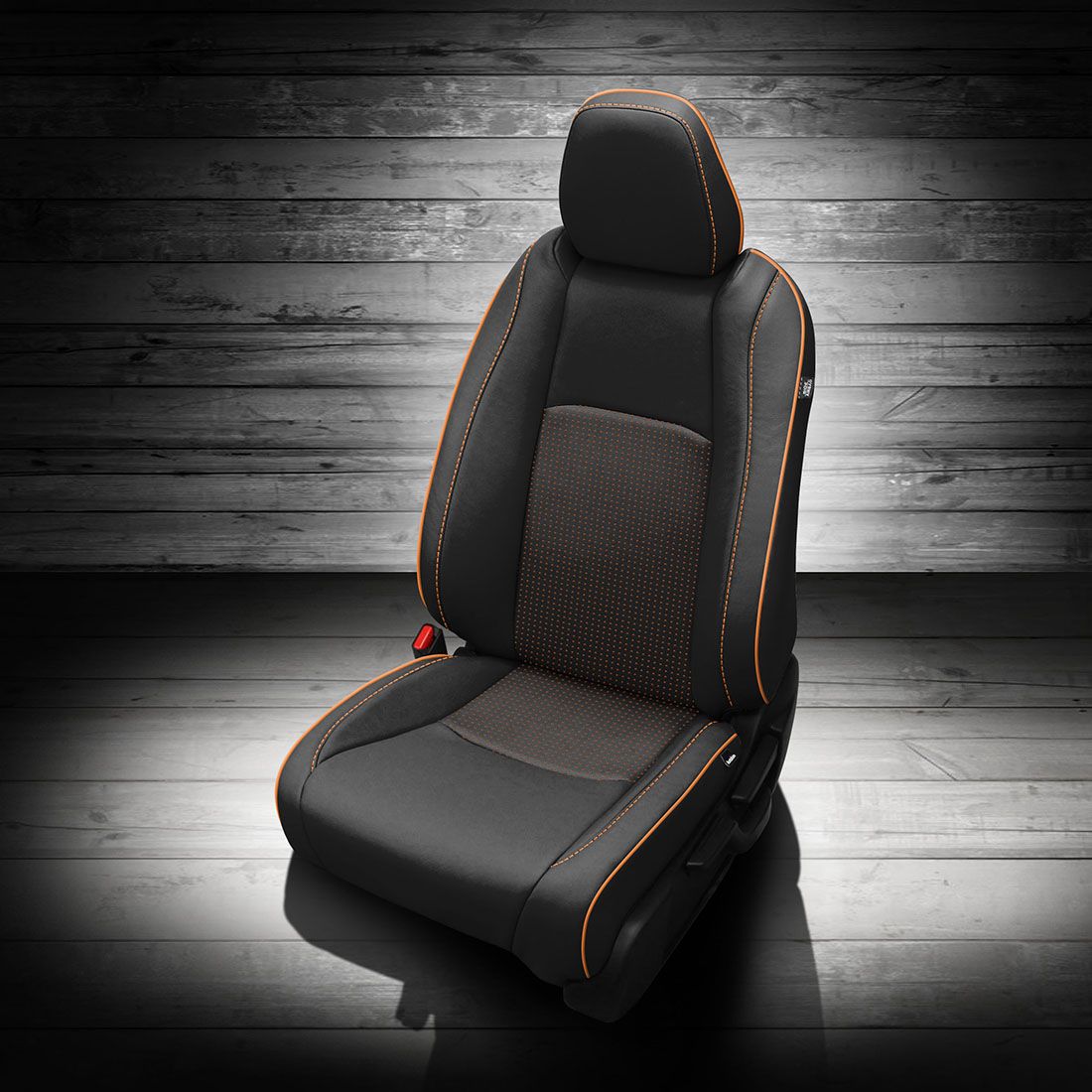 BLACK wrap, BCDA ORANGE Insert, ORANGE piping