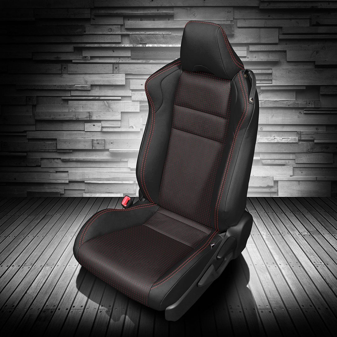 BLACK wrap, BCDA RED Body, RED contrast all stitch