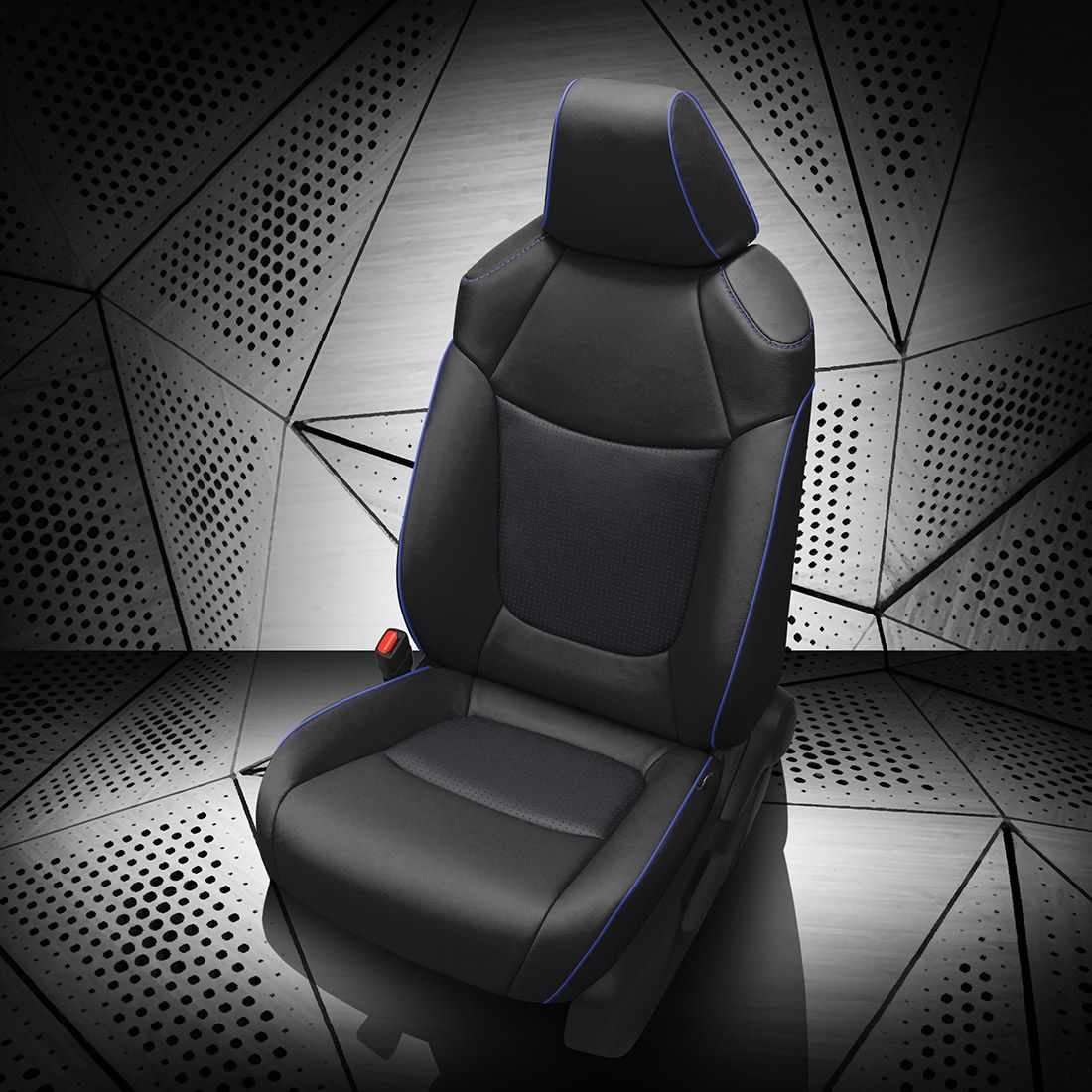 BLACK wrap, BCDA BLUE Insert, COBALT piping