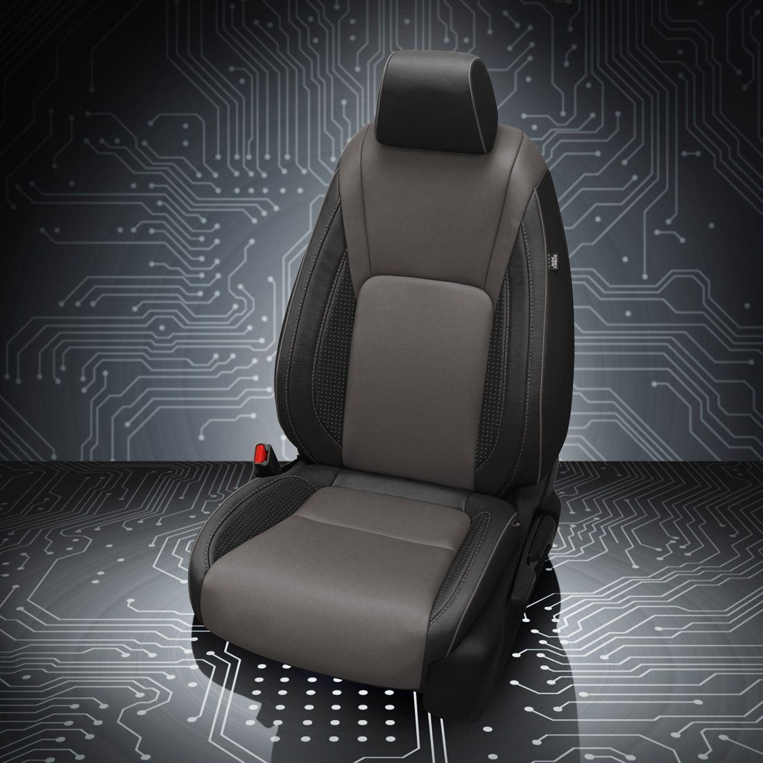 BLACK wrap, LT GREY Body, LT GREY piping, BCDA FLINT wings