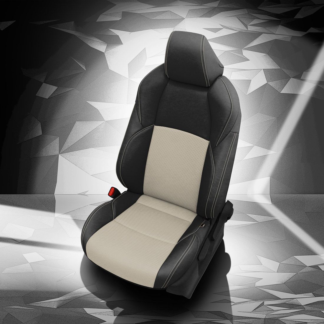 BLACK wrap, ALABASTER Combo, Perf Combo, ALABASTER contrast all stitch