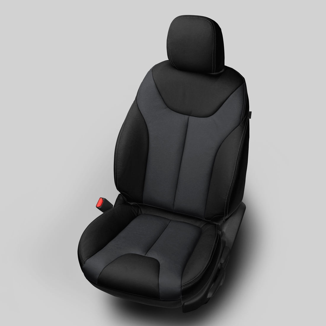BLACK wrap, GRAPHITE Insert, SILVER double stitching