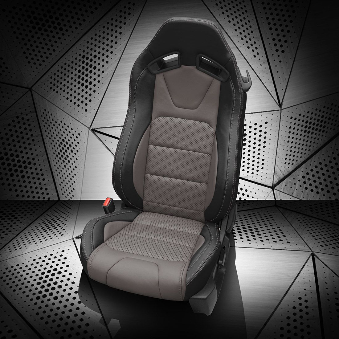 BLACK wrap, STONE Body, Perf Inserts, STONE contrast all stitch, STONE wings