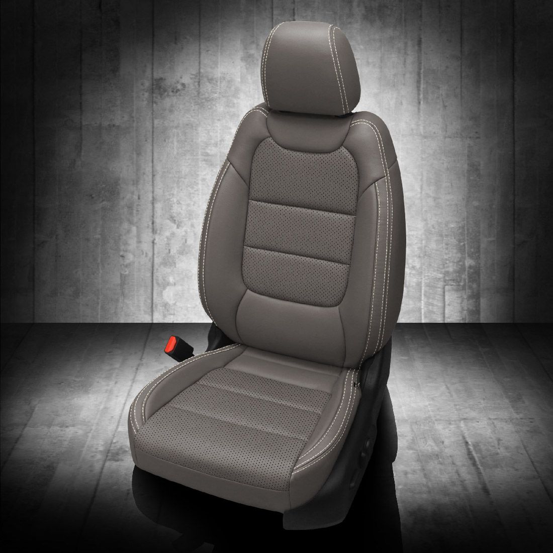 ASH wrap, Perf Inserts, PEARL contrast all stitch