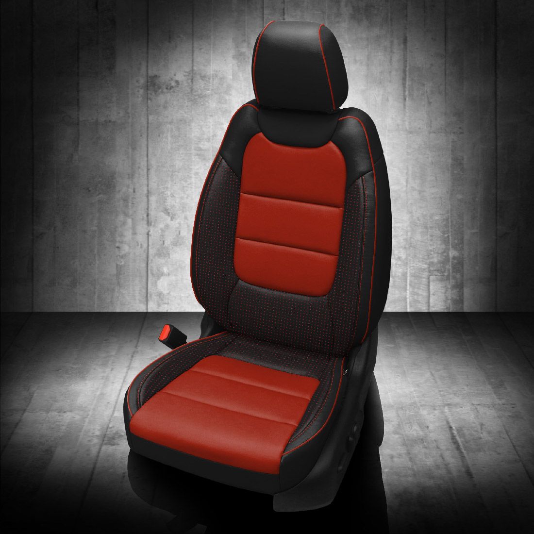 BLACK wrap, CARDINAL Insert, CARDINAL piping, BCDA RED wings