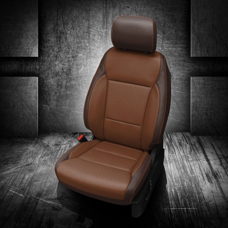 F-150 interior — Coffee & mahogany