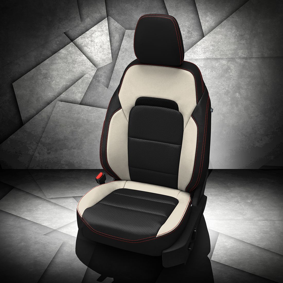 BLACK wrap, PEARL Body, Perf Combo, RED contrast all stitch, C SHADOW wings