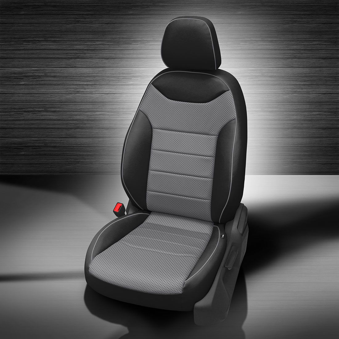 BLACK wrap, LUNAR GREY Body, Perf Body & Wings, LUNAR GREY piping