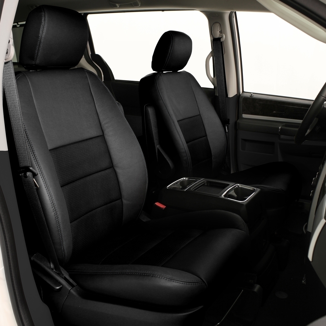Black wrap, Barracuda Flint insert, Black stitching