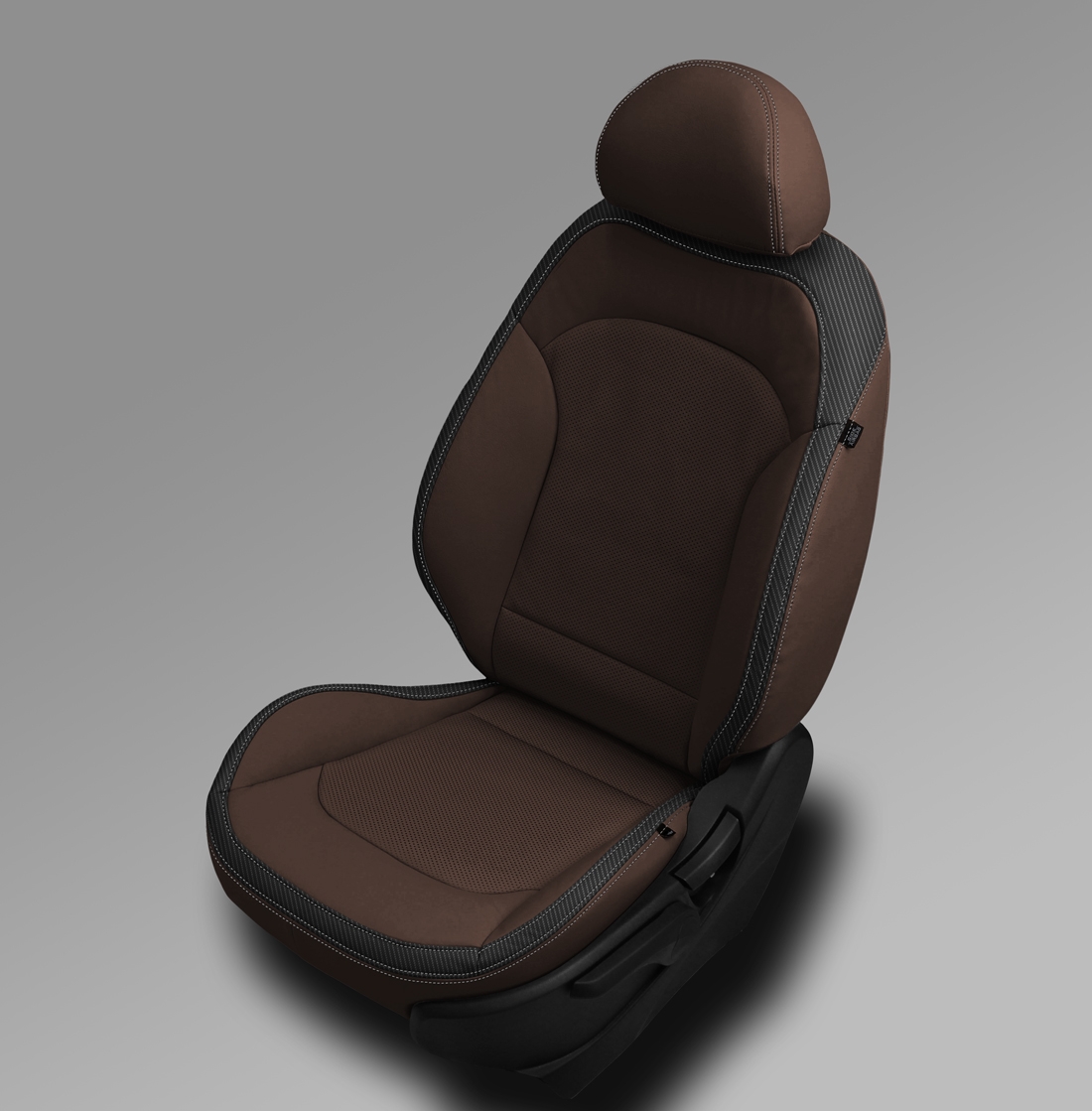 MAHOGANY wrap, MAHOGANY Insert, Perf Inserts, ASH double stitching, C SHADOW wings