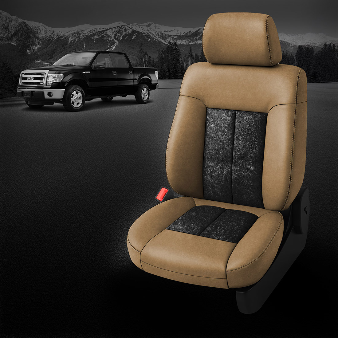 BISQUE wrap, OUTLAW BLACK Insert, SILVER contrast all stitch