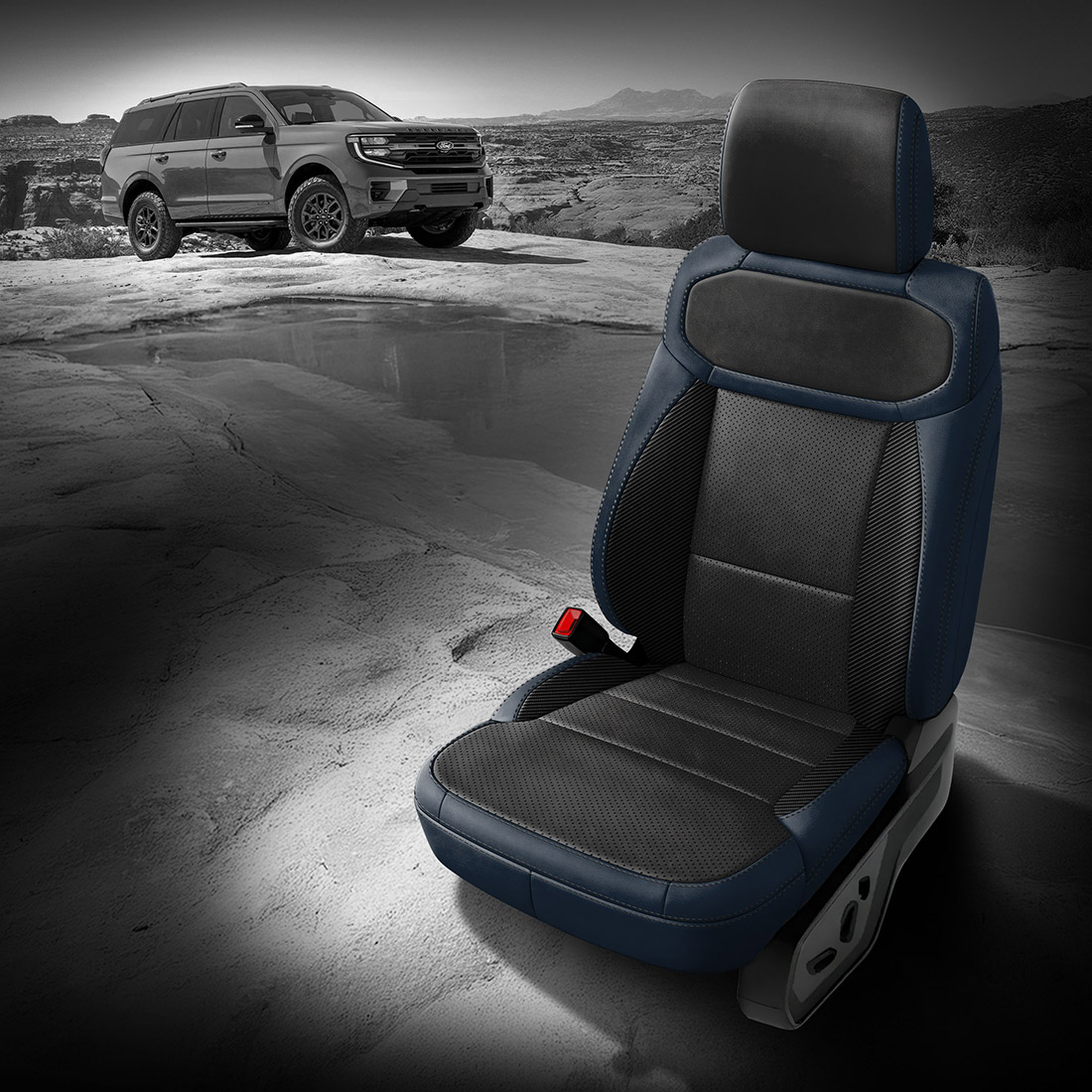 ATLANTIC wrap, BLACK Center, Perf Combo, BLACK contrast all stitch, C SHADOW wings