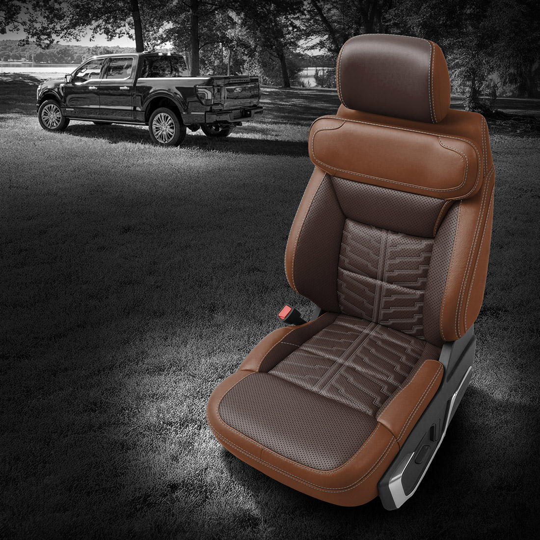 MAHOGANY wrap, COFFEE Center, Perf Body & Wings, SILVER contrast all stitch, COFFEE wings, Tek Stitch ELEKTRITEK INSERTS, SILVER TekColor