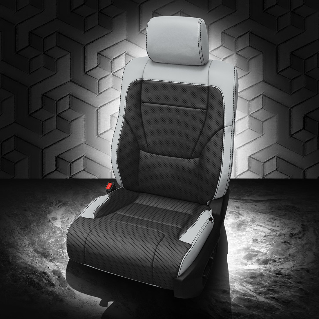 CEMENT wrap, BLACK Combo, Perf Combo & Wings, BLACK contrast all stitch, BLACK wings